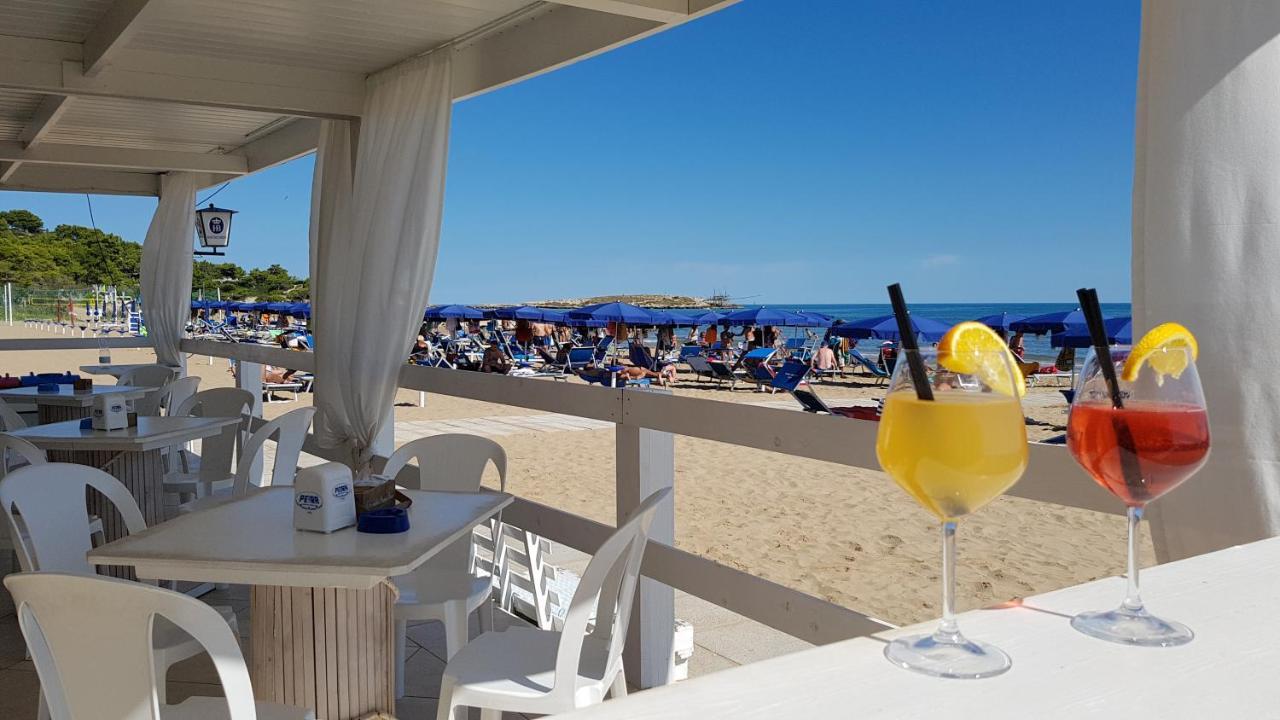 Hotel Gabbiano Beach Vieste Exterior foto